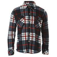 lee cooper long sleeve check shirt junior