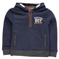 lee cooper over the head hoody junior boys