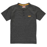 Lee Cooper Cooper Neptune Henley T Shirt Junior Boys