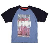 Lee Cooper Raglan Print T Shirt Junior Boys