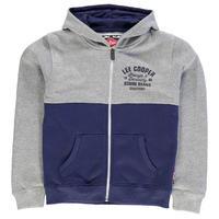 Lee Cooper Zip Hoody Junior Boys