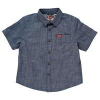 Lee Cooper Short Sleeve Denim Shirt Infant Boys