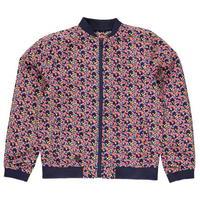 Lee Cooper Cooper Print Bomber Jacket Junior Girls