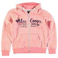 Lee Cooper All Over Print Hoody Junior Girls