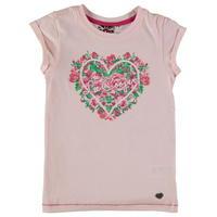 lee cooper cooper print tshirt junior girls