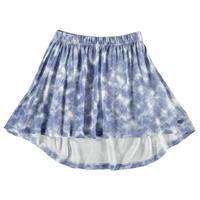 lee cooper aop dip hem skirt junior girls