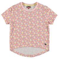 Lee Cooper All Over Print T Shirt Junior Girls