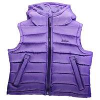 lee cooper gradient gilet junior girls