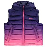 Lee Cooper Gradient Gilet Junior Girls