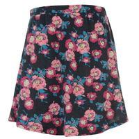 lee cooper all over print skater skirt junior girls