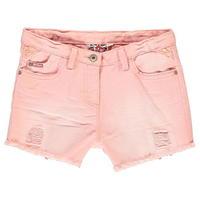 Lee Cooper Coloured Denim Shorts Junior Girls