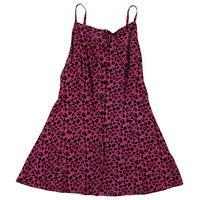 lee cooper strappy woven dress junior girls