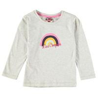 Lee Cooper Long Sleeve Print T Shirt Infant Girls