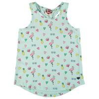 lee cooper aop vest junior girls