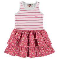 lee cooper frill dress infant girls