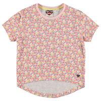 lee cooper all over print t shirt junior girls