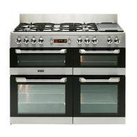 Leisure Dual Fuel Range Cooker with Gas Hob CS110F722X