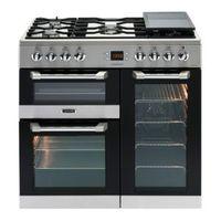 Leisure Dual Fuel Range Cooker with Gas Hob CS90F530X