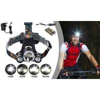 LED Rechargeable Headlamp Torch