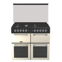 leisure dual fuel cooker with gas electric hob cc100f521c