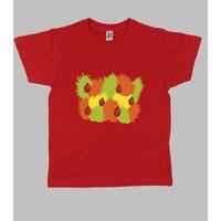 Leaves And Ladybugs In Autumn Kids Tee