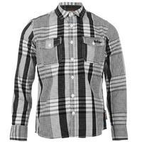 Lee Cooper Long Sleeve Check Shirt Junior Boys