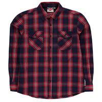 Lee Cooper Long Sleeve Check Shirt Junior Boys