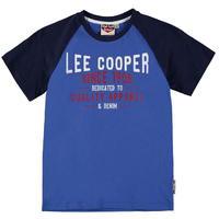 Lee Cooper Raglan Tee Junior Boys