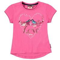 Lee Cooper Fashion Logo Tee Junior Girls