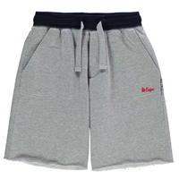 lee cooper sweat shorts junior boys