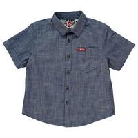 Lee Cooper Short Sleeve Denim Shirt Infant Boys