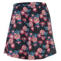 lee cooper all over print skater skirt junior girls