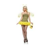 Leg Avenue - Ruffled Bumble Bee - Small-medium