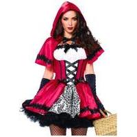 Leg Avenue - Gothic Red Riding Hood Dress - Large (8523003096)