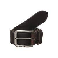 levis classic side logo buckle belt dark brown