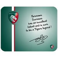 Leicester Tigers Personalised Tigers Legend Mouse Mat