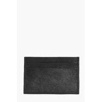 Leather Card Holder - black