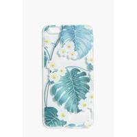 Leaf & Floral iPhone 6 Plus Case - clear