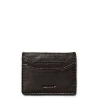 Leather Card Holder - Brown