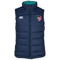 Leicester Tigers Padded Gilet - Womens Navy