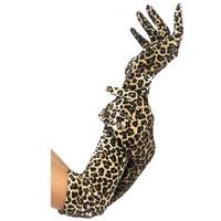 leopard print gloves