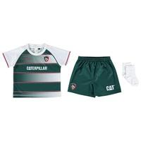 leicester tigers infants home replica kit 201516