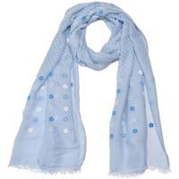 legendes d ailleurs scarf donna womens scarf in blue