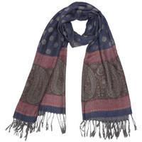 legendes d ailleurs scarf camelia womens scarf in blue