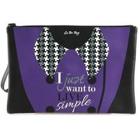Le Pandorine AI16DBS01974-03 Pochette Accessories women\'s Clutch Bag in purple