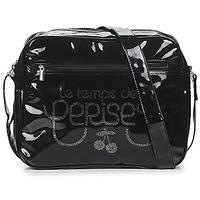 le temps des cerises rumba line 1 womens messenger bag in black