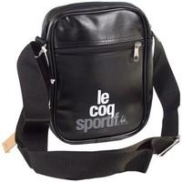 Le Coq Sportif Ligne Logo Small Item Black men\'s Bag in black