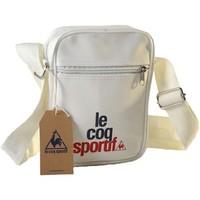 Le Coq Sportif Ligne Logo Small Item White men\'s Bag in white