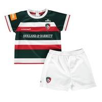 Leicester Tigers Home Replica Kit 2016/17 - Shirt Short & Sock - Infan, N/A