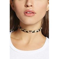 Leopard Print Choker